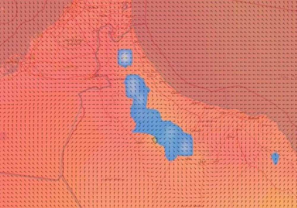 سلطنة عمان وأمطار المنخفض الجوي