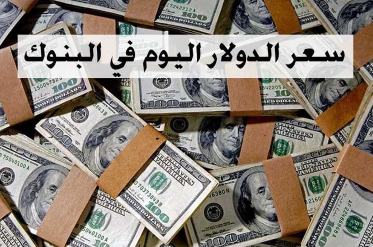 سعر الدولار اليوم مقابل الجنيه المصري